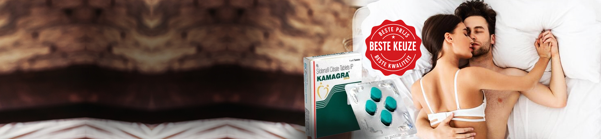 Stel samen in bed, Kamagra promotie